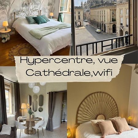 Royal Home, Hypercentre Reims Avec Vue Cathedrale Eksteriør billede