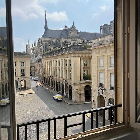 Royal Home, Hypercentre Reims Avec Vue Cathedrale Eksteriør billede